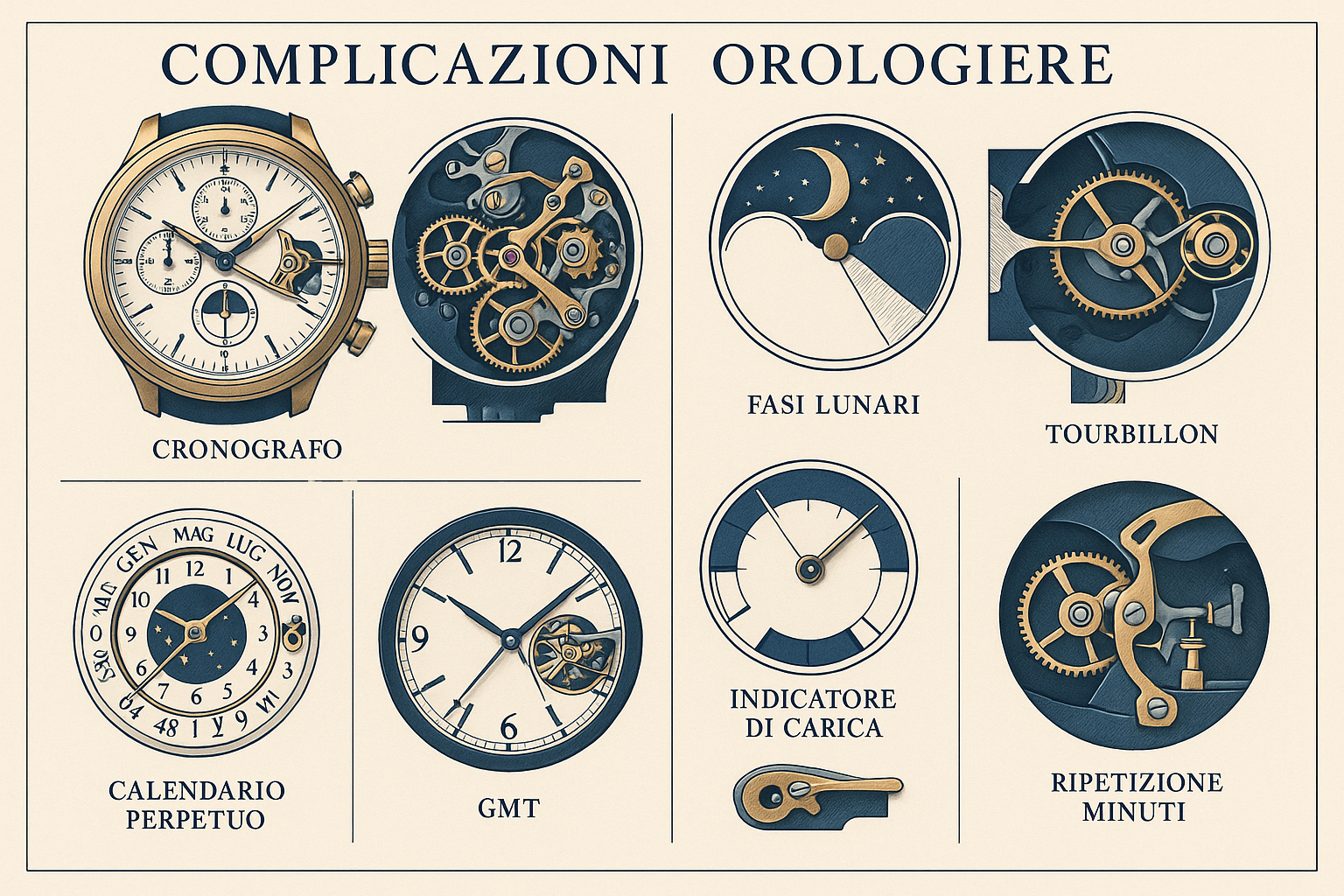 Guida alle Complicazioni degli Orologi