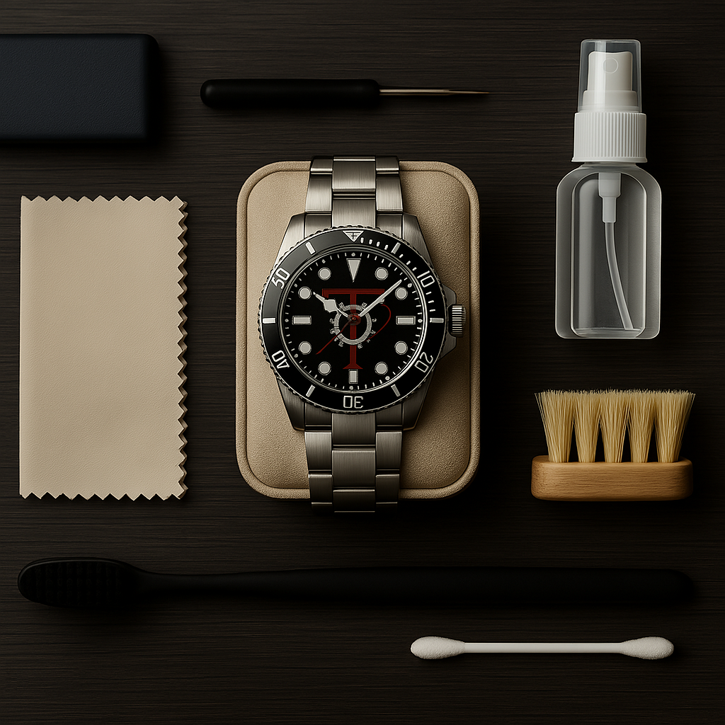 Come pulire e conservare correttamente un orologio da polso