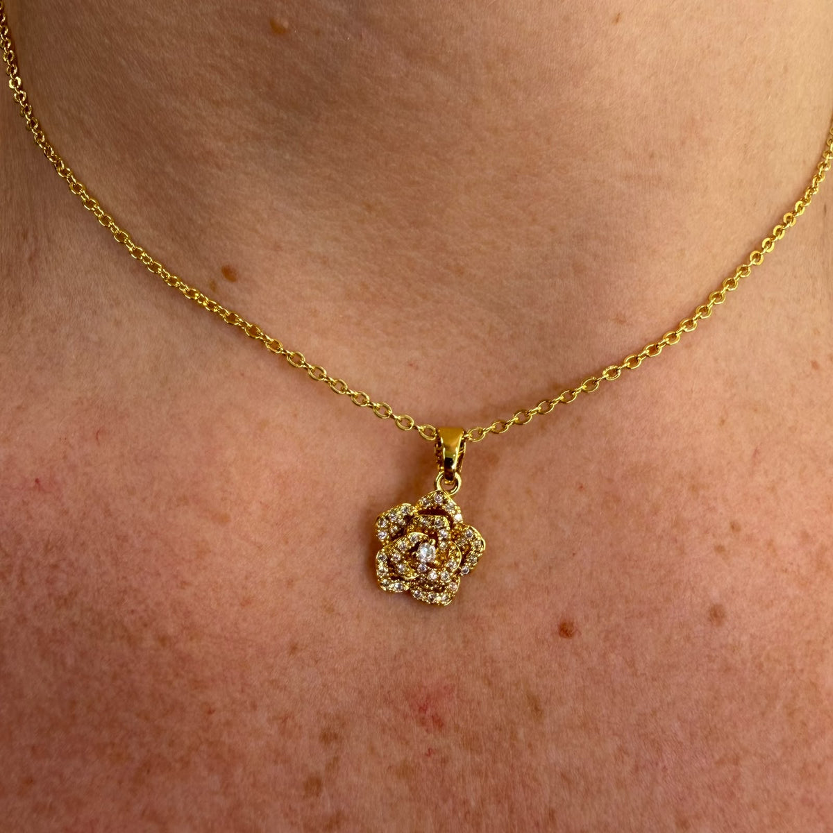 Collana Rose - Acciaio - Silver/Gold
