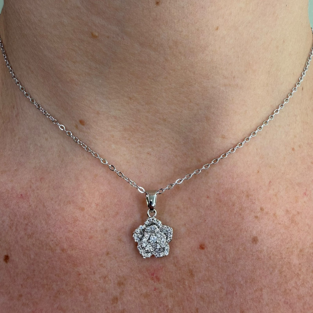 Collana Rose - Acciaio - Silver/Gold