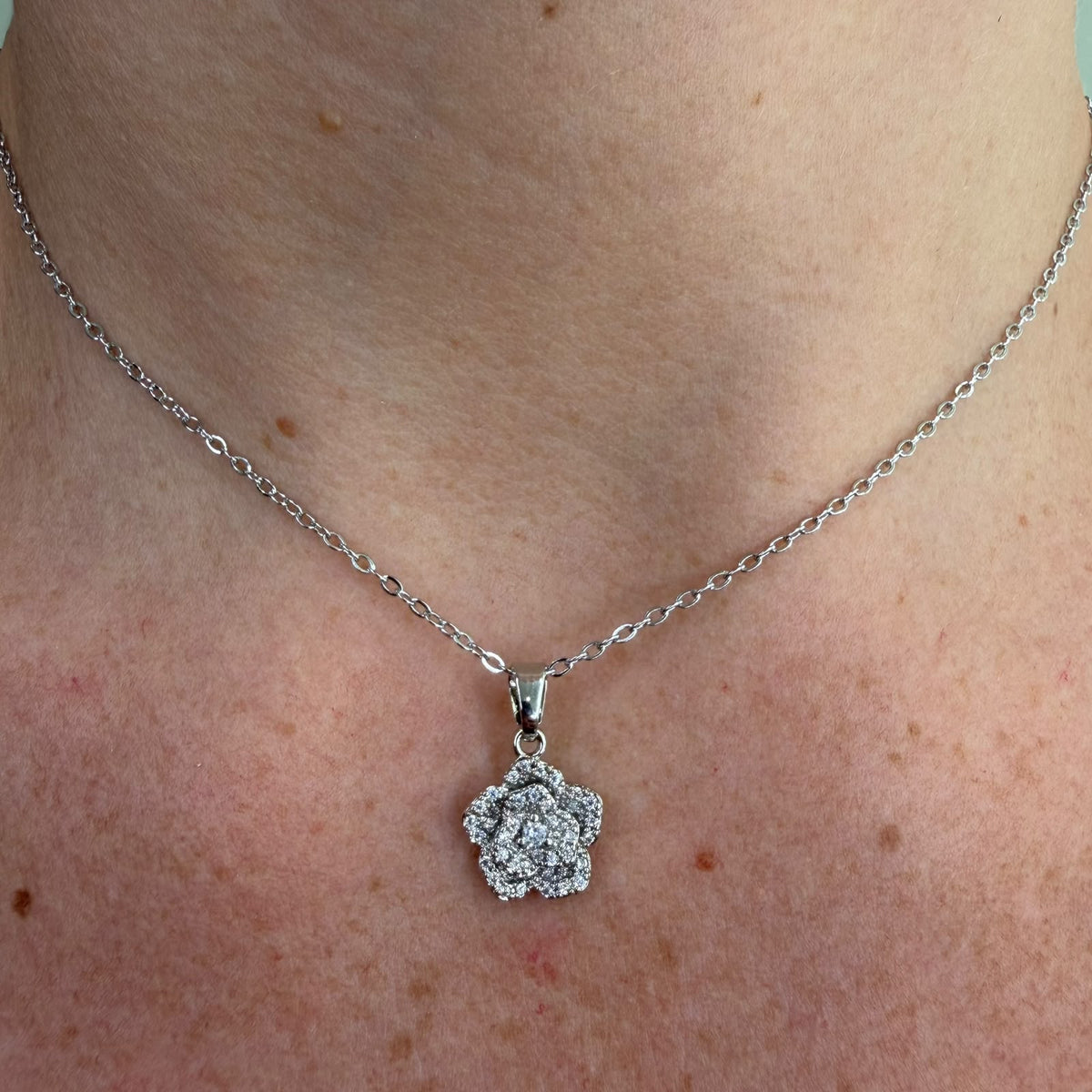 Collana Rose - Acciaio - Silver/Gold