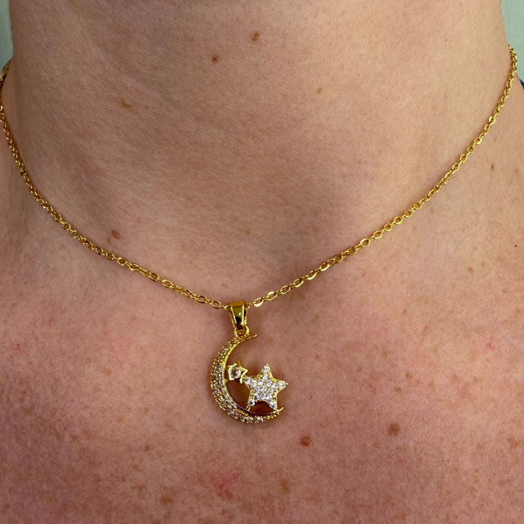 Collana Universo - Acciaio - Silver/Gold