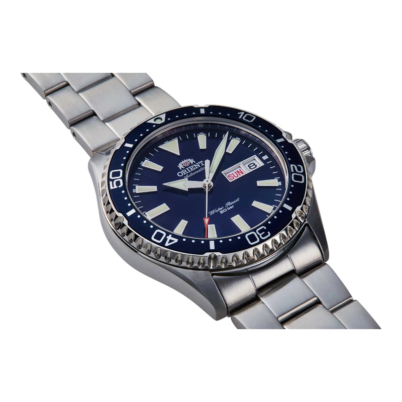 ORIENT – Kamasu V1 RA-AA0002L – Analogico Automatico – Blu Notte & Acciaio – Orologio Uomo
