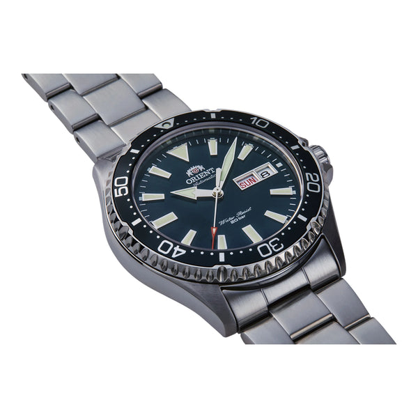 ORIENT – Kamasu V1 RA-AA0001B – Analogico Automatico – Verde Pino & Acciaio – Orologio Uomo