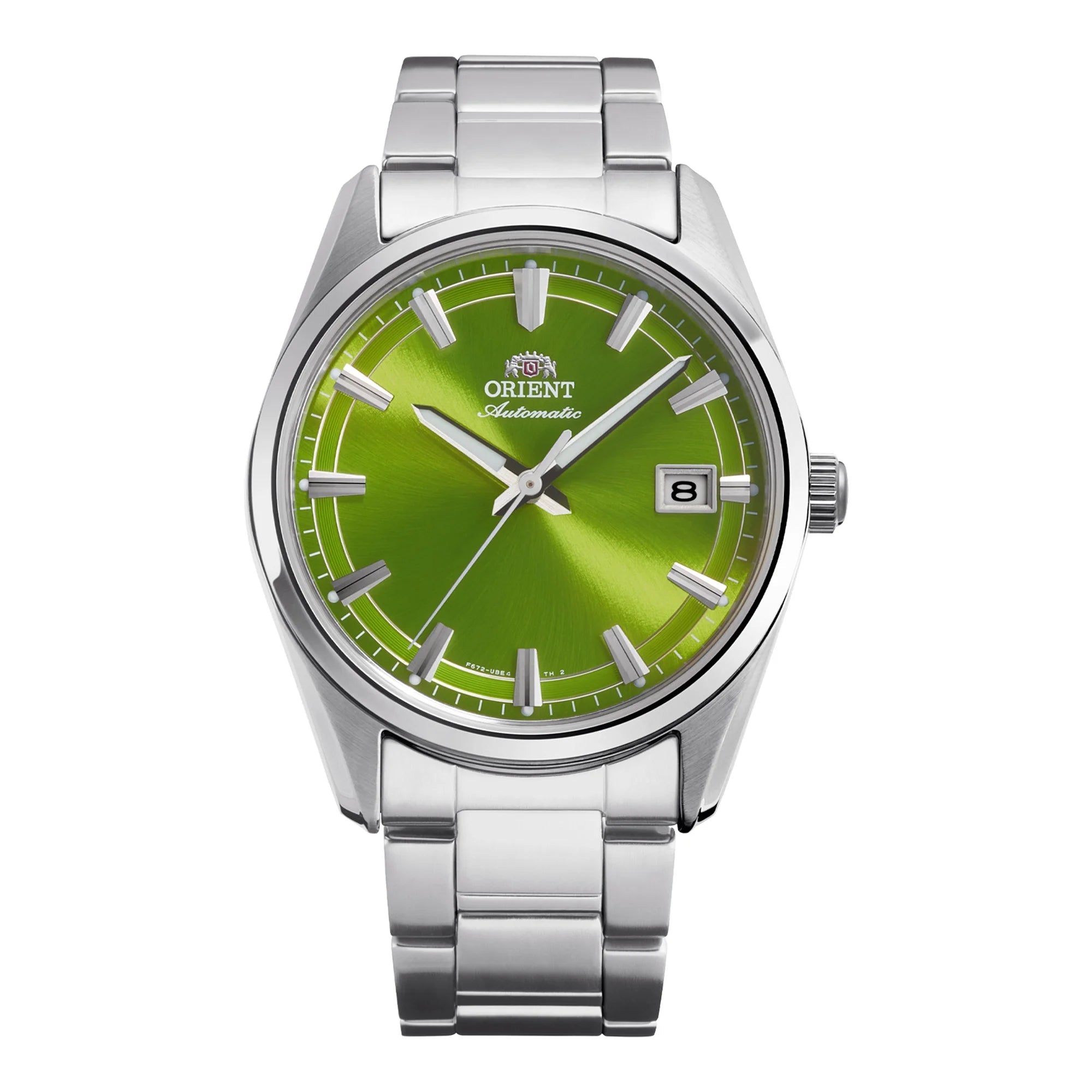 ORIENT – RA‑AC0R05E – Automatico – Quadrante Verde & Bracciale Acciaio – Orologio Uomo