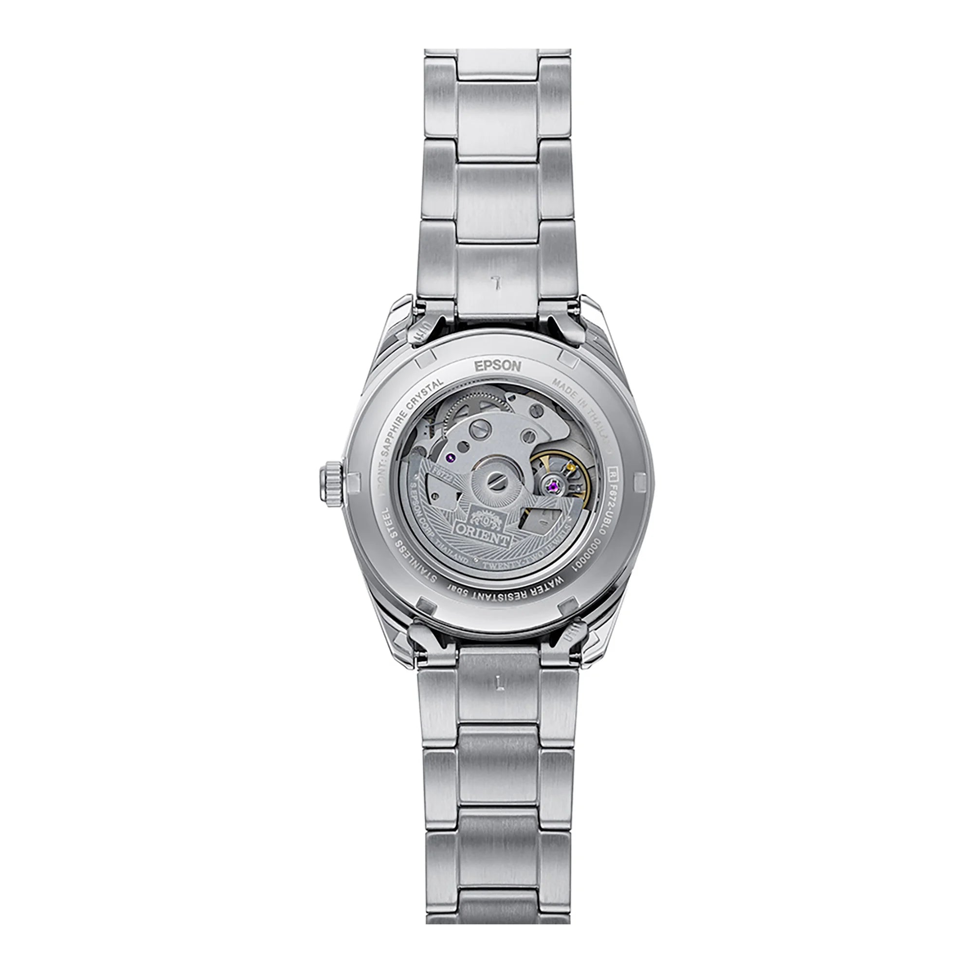 ORIENT – RA‑AC0R06L – Automatico – Quadrante Turchese & Bracciale Acciaio – Orologio Uomo