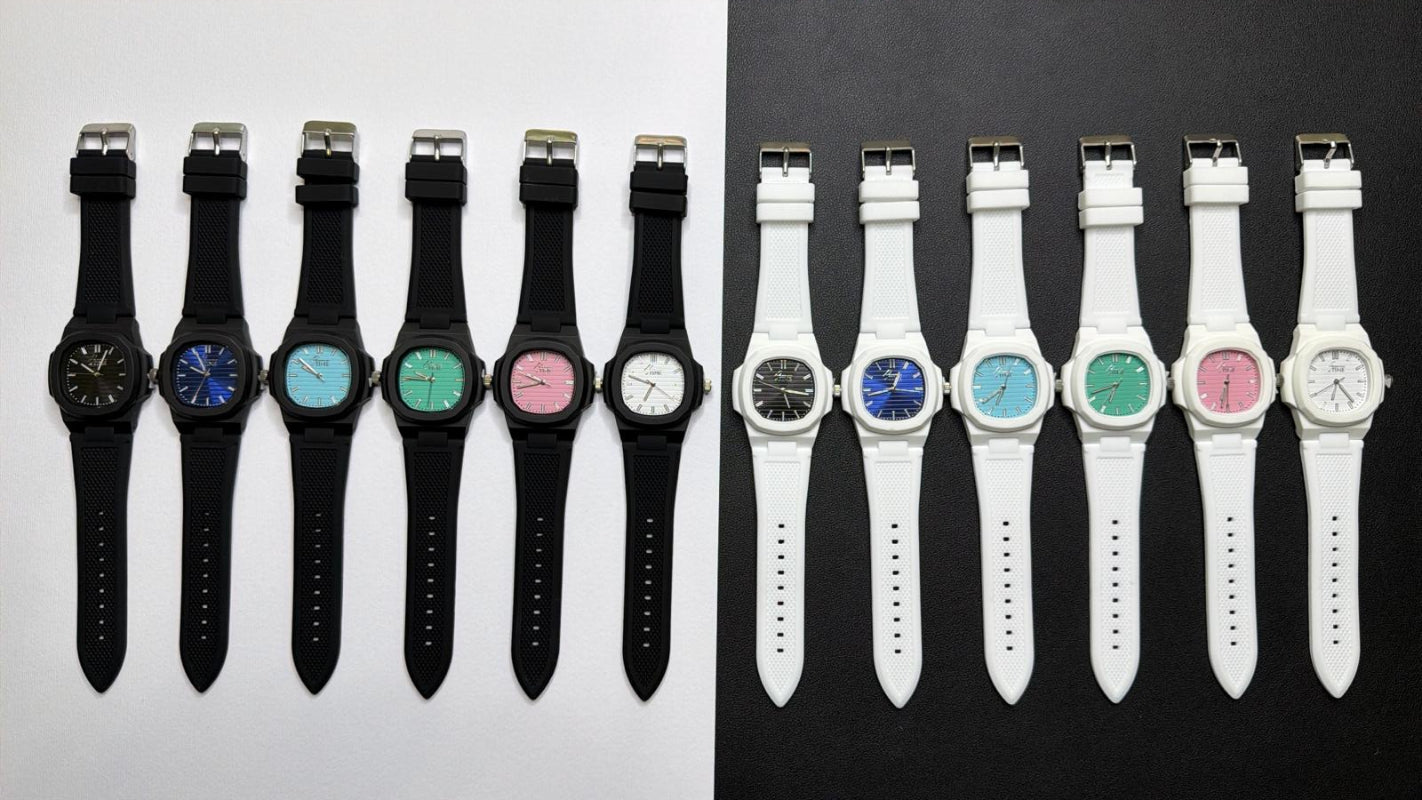 Passion of TIME - Orologio Analogico  Unisex Uomo Donna - Cubis - 12 colorazioni